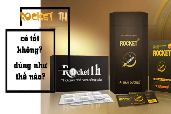 Rocket 1h có tác dụng thế nào đối với chứng xuất tinh sớm?